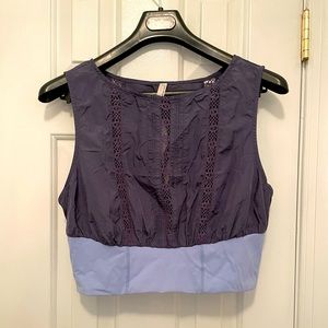 COPY - Free People Oh Hey Appliqué Crop - NWT